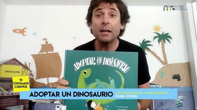 Cuentacuentos - Adoptar a un dinosaurio - Bibliotecas de Villarrobledo