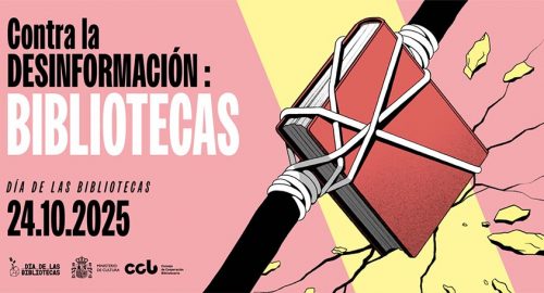 Cartel del Día de las Bibliotecas 2025